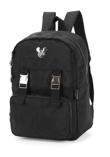 Mochila Adventure Mickey Vermelha BMK78645-VM Luxcel (Preto)