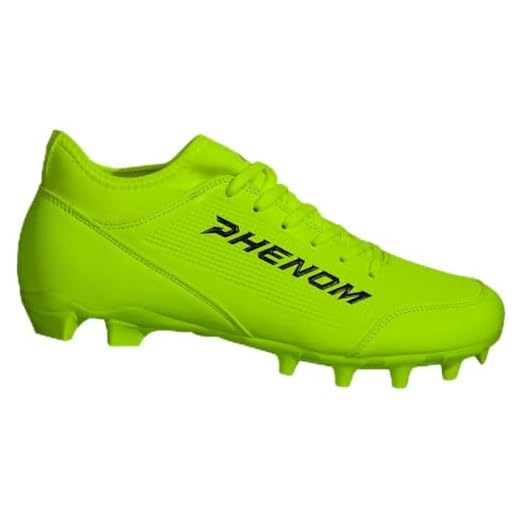 Phenom Elite Velocity 3.0 Football Cleats Youth & Adult (Slime, US Footwear Size System, Adult, Men, Numeric, Medium, 11)