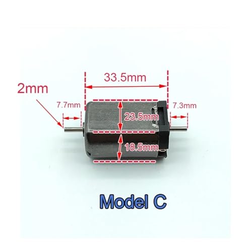 Moteur rotor 5 pôles de haute précision mécanique à double axe - 5