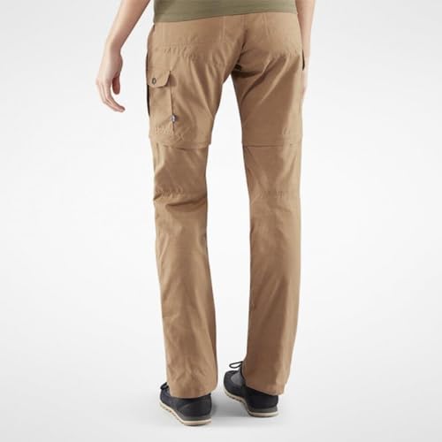 Fjällräven Damen Karla Pro Zip-Off Hose, Buckwheat Brown, 40