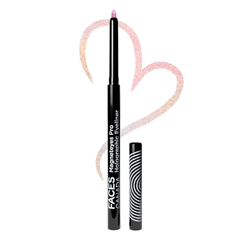 Image of FACES CANADA Magneteyes Pro Holographic Eyeliner - Confetti Sparkles 01, 0.25g | Multichrome /Duochrome Eyeliner | Metallic & Shimmer Finish | Longlasting | Waterproof & Smudgeproof