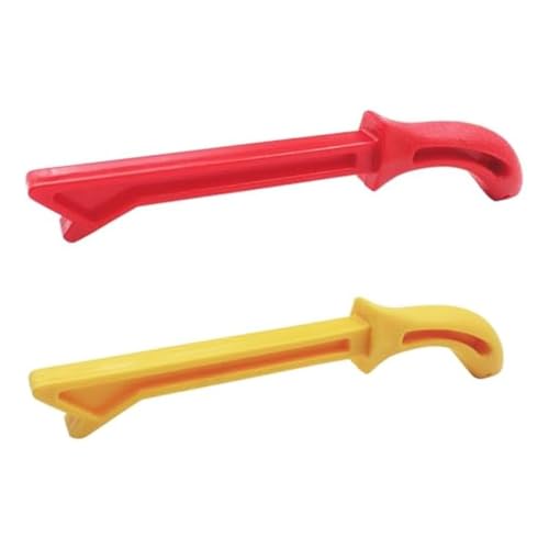 Ujjdwiurgh de Empuje de Seguridad para CarpinteríA para Empujar Material una TravéS de Sierras de Mesa, Mesas de Fresado, Perfiladoras y Ensambladoras (2 Piezas)