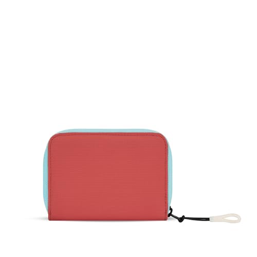 Image of Sherpani Barcelona, Nylon Bifold Zipper Pocket Wallet for Women, Travel Bag, RFID Protection