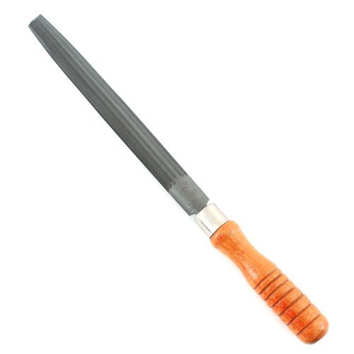 Metal Work File Handle Coarse Flat 200mm Te-1