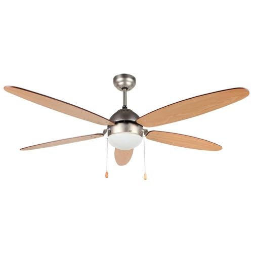 Orbegozo CP 48132 - Ventilador de techo con luz, 5 palas, diámetro 132 cm, potencia de 60 W y 3 velocidades