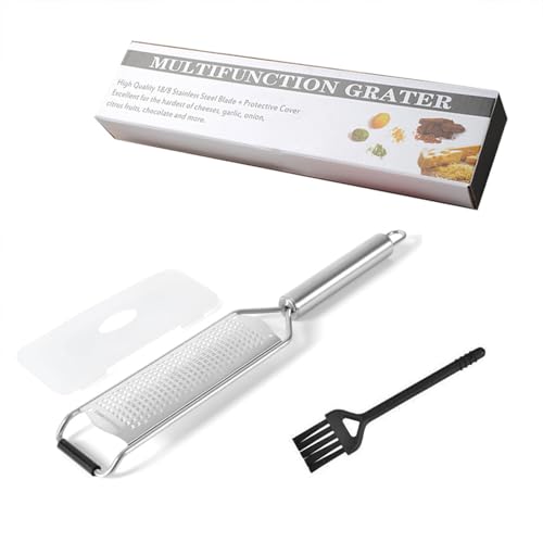 Rallador de cocina de acero inoxidable con mango tubular miniatura 4