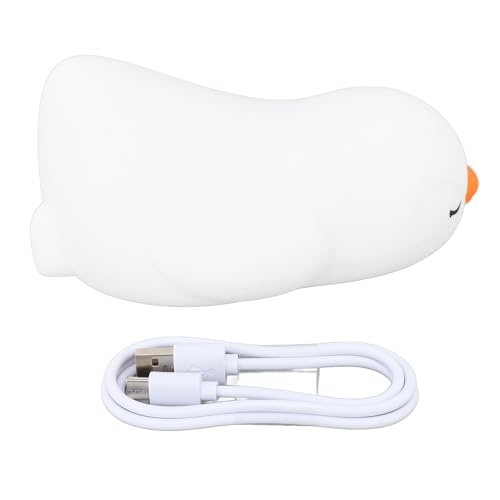 Lámpara de noche LED recargable USB de silicona miniatura 6