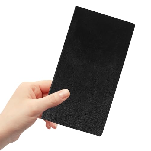 WRITWAA Bloc de Notas de Pu Grande, Cuaderno Portátil y Multiusos para Estudiantes y Oficina, Cubierta de Cuero Sintético Resistente, Adecuado para Planificación Diaria y Organización