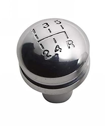 Rampage Products Polished Billet Shift Knob for Jeep Wrangler TJ | 5-Speed Shift Pattern, Billet Aluminum, Polished | 46005 | Fits 1987-1995 Jeep Wrangler YJ / 1997-2006 Jeep Wrangler TJ