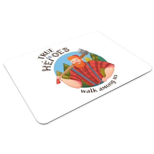 Dessous en caoutchouc True Heroes lot de 4 sets de table blancs imperméables grand format