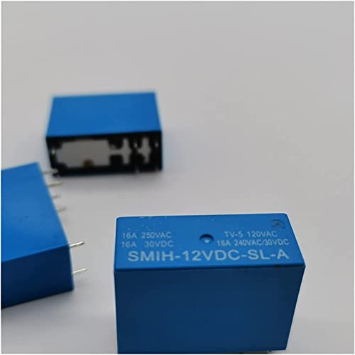 Relé 12VDC-SL-A-6pin de 2 piezas para placa de circuito electrónico industrial SMIH