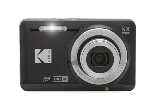Kodak PIXPRO FZ55 Digital Camera (Black) + Point & Shoot