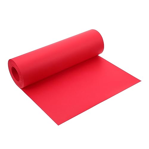 NOLITOY 1 Roll Red Kraft Paper Craft Wrapping Paper Decorative for Flower Bouquets Diy Art Projects Event Wrapping Material