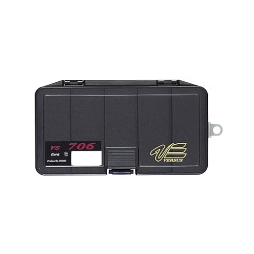 Meiho Versus Tackle Box VS 706 186 x 103 x 34 mm Black (6304)