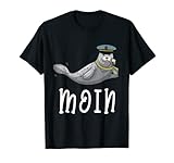 Nordsee Robbe Moin Spruch - Sylt Kiel Seehund Kapitän T-Shirt