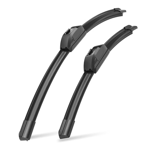 Raidbee 24+18 Windshield Wiper Blades Replacement for Chey Equinox 2018-2023 Cruze 2011-2015 Jeep Compass 2018-2023 Nissan Frontier 2005-2024 Xterra 2005-2015 RC300 RC350 2016-2023 All-Season OEM