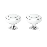 Toilet Button Pusher for Long Nails, Toilet Button Helper, Toilet Seat Lid Lifter Accessories, Round Top Push Button Aid, Nail Protection Flush Assistant (2 Pack/White)