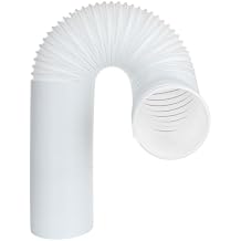 SENENQU Portable Air Conditioner Universal Exhaust Hose 5 Inch Diameter 59" Long Clockwise Thread Room Airconditioner AC Vent Replacement Tube
