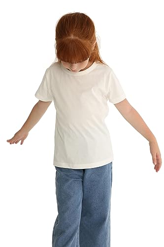 Image of Mud Kingdom T-Shirt for Boys Short Sleeve Plain Cotton Classic Summer Casual Stripe