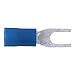 Gardner Bender 75-113 Terminal Spade, 6-4 Stud Sz, 75 Pack, Blue (16-14 AWG), 5 Piece