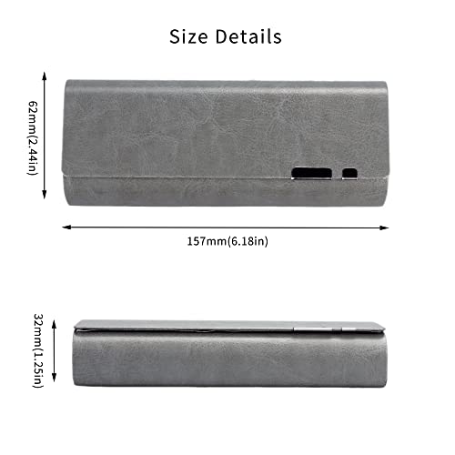 Image of VisionGlobal Hard Shell Eyeglass Case for Eyeglasses and Sunglasses for Men /Women and Kids
