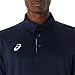ASICS Men's Team Polo Tennis Apparel, XS, Team Navy/Team White