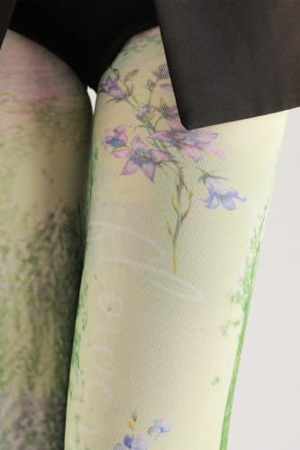 Image of Sahabowi Women Tights, Sheer High Waist Pantyhose, Vintage Control Top Stockings