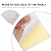 Tofficu 50pcs Adhesive Sealing Stickers for Present Boxes Rectangular Box Label Stickers Self-Adhesive Packaging Supplies and Paste for Home and Office Organization