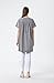 Minibee Women's Cotton Linen Short Sleeve Tunic/Top Tees (XXL, Gray)