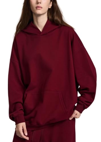 Mens Oversized Hoodies Heavyweight Fashion Hoodies & Sweatshirts for Women Teens