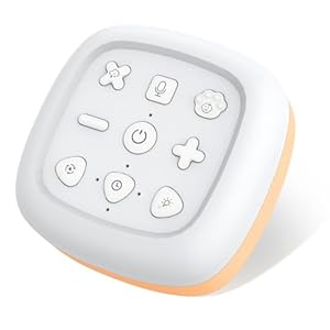 COLORLAM Baby Einschlafhilfe Geräuschmaschine mit Licht