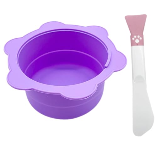 Ipetboom 1 Conjunto De Tazón De Cera De Fusión Tazón De Tazón De Cera Macizo Cosméticos Cueras De Cera Kit De Sellado De Cera Kits De Cera De Cera