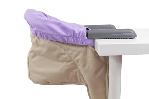 Image of Wunderland Fast Chair Cover for Inglesina Fast Table Chair, Durable, Comfortable Hook on High Chair Cover (Chair Not Included) (Lilac)