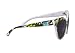 Margaritaville Birds of Paradise Floral Polarized Round Sunglasses, Color White, 57 mm