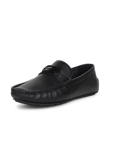 Image of Bata Red Label, Kim,Black Men's Loafer Shoes