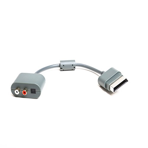 RCA Toslink Optical Audio Cable Adapter for Xbox 360 30cm