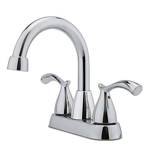 Bathroom Faucet, 2 Handle Chrome Bathroom Sink Faucet, 4 Inch 360 Degree Swivel Spout Lavatory Centerset Lead-Free Modern Commercial Bathroom Faucets, 3 Holes RV Bathroom Vanity Sink Faucets Bathroom Faucet, 2 Handle Chrome Bathroom Sink Faucet, 4 Inch 360 Degree Swivel Spout Lavatory Centerset Lead-Free Modern Commercial Bathroom Faucets, 3 Holes RV Bathroom Vanity Sink Faucets
