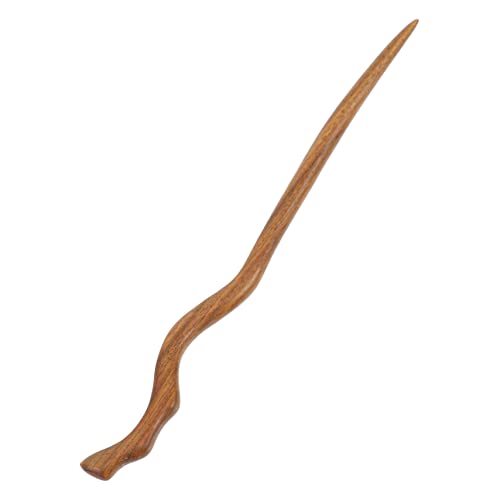 MUSISALY 2個 アンティーク飾りかんざし 女性のためのヘアピン ナチュラルヘ ック 女の子の髪の箸 シンプルなヘアピン 黒檀 レトロかんざし クラシカルかんざし ヴィンテージ髪箸 木