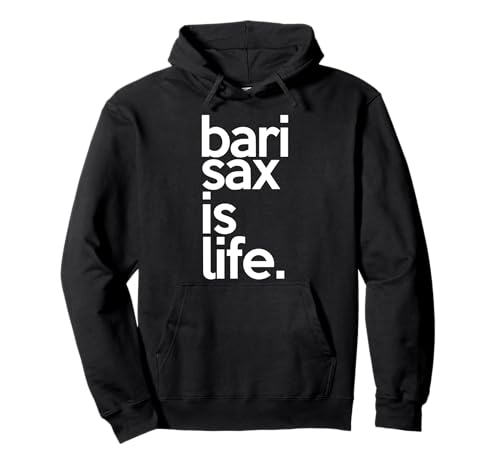 Saxofonista Barítono Saxofonista Regalo Sudadera con Capucha