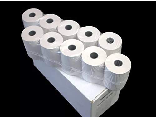 57 x 30mm Thermal Paper Till Rolls for Credit Card All PDQ Machines (20 Rolls) (Pack of 10-200 Rolls)