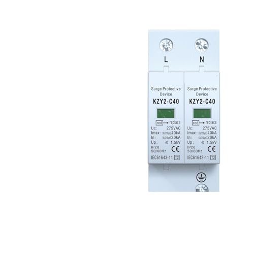 Dispositif de protection contre les surtensions 2P 385V 40KA
