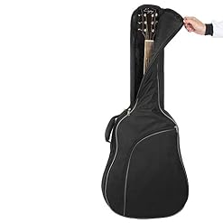 Nicfaky Housse rembourrée pour guitare électrique avec bandoulière réglable 1 cm - Les Beatles, Paul McCartney, John Lennon, RIngo Starr, George Harrison Nicfaky Housse rembourrée pour guitare électrique avec bandoulière réglable 1 cm – Image 5