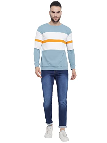 Image of Yuvraah Men Color Block T Shirt