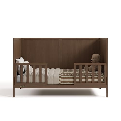 Graco Theo 3-in-1 Convertible Baby Crib, Hazelnut - image 7