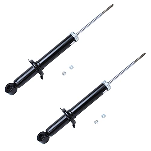 Image of Detroit Axle - 2 Rear Shock Absorbers for 01-06 Kia Optima Magentis Hyundai XG300 XG350, 00-05 Sonata Shock Absorbers Pair Set 2001 2002 2003 2004 2005 Replacement