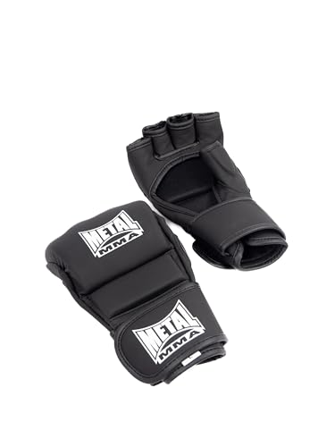 Gants de combat libre Metal Boxe protégeant les poignets