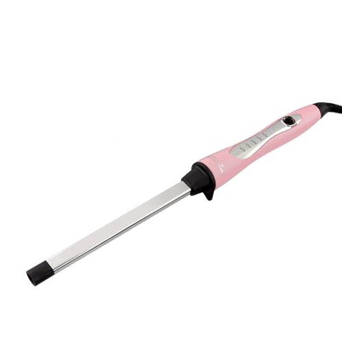 CHOPSTICK STYLER Cheeky, Professional Curling Wand, 5 Variable Temperatures, 0.6” x 0.4” Chunkier Rectangular Titanium Barrel for Long Lasting, Natural, Voluminous Chopstick Mermaid Curls