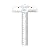 6" Clear Acrylic T-Square Ruler for Easy Reference While Crafting T-Square Ruler Handtool In Both Inches And Metric Measurements Transparent Graduated T-Ruler Inch Metric T-Square Measuring Scale Rule