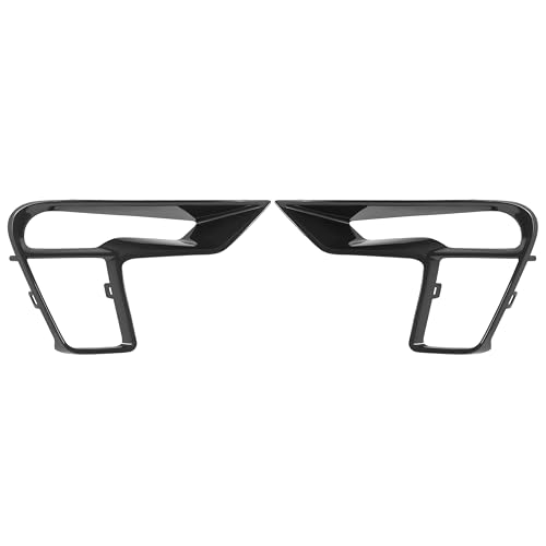 ALMULOO Pair Fog Light Bezel Compatible with 2018-2019 Ford Explorer Replacement for FO1039181 FO1038181 Fog Lamp Cover Trim Plastic(ABS) Black Left&Right by ALMULOO - Used condition - Image 3