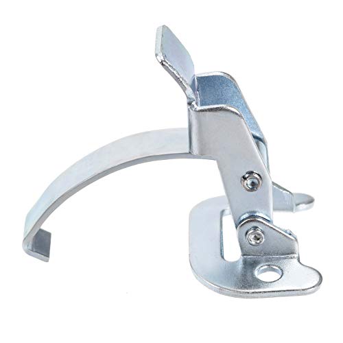 Image of uxcell 3.62-inch Galvanized Draw Toggle Latch with Spring-Steel Hook